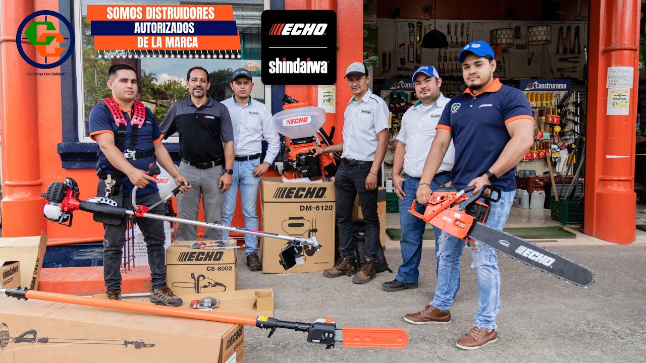 Lanzamiento de productos de la marca #ECHO - #SHINDAIWA - Hazlo Tu Mismo