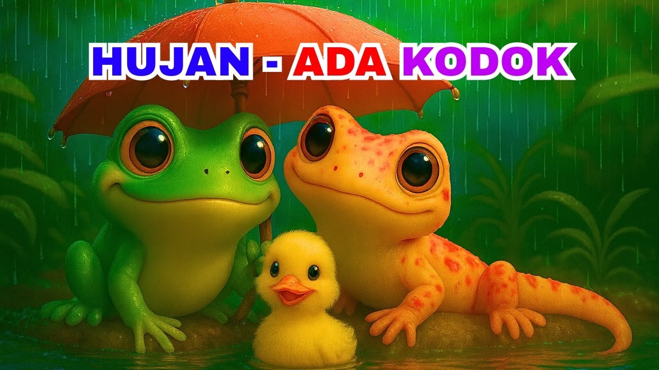 Tik Tik Bunyi Hujan 🌧️ - Cicak Cicak di Dinding 🦎 - Naik Kereta Api 🚂 & Lagu Anak Lainnya TK PAUD