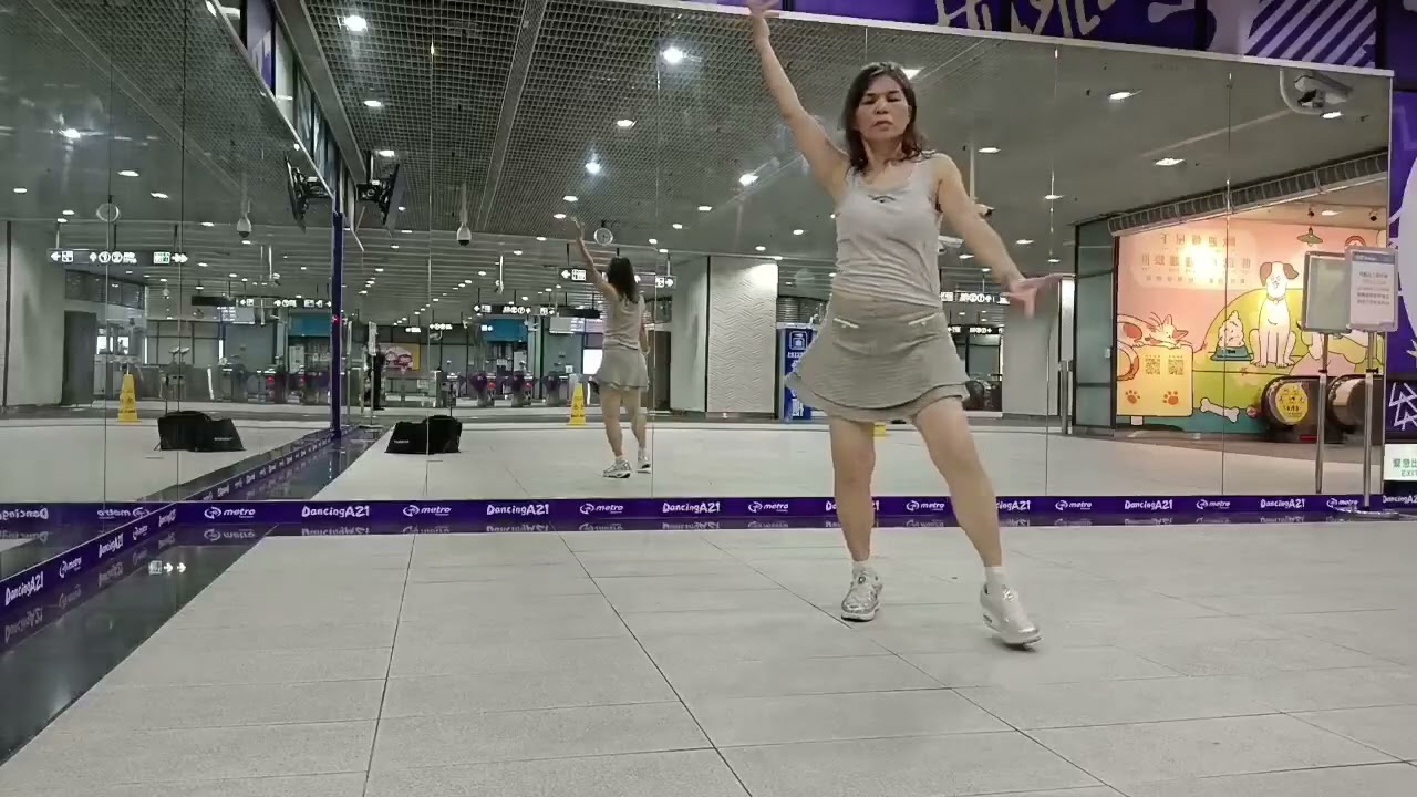    將你放在心底 (鏡面示範）感謝邱月茹老師編舞
