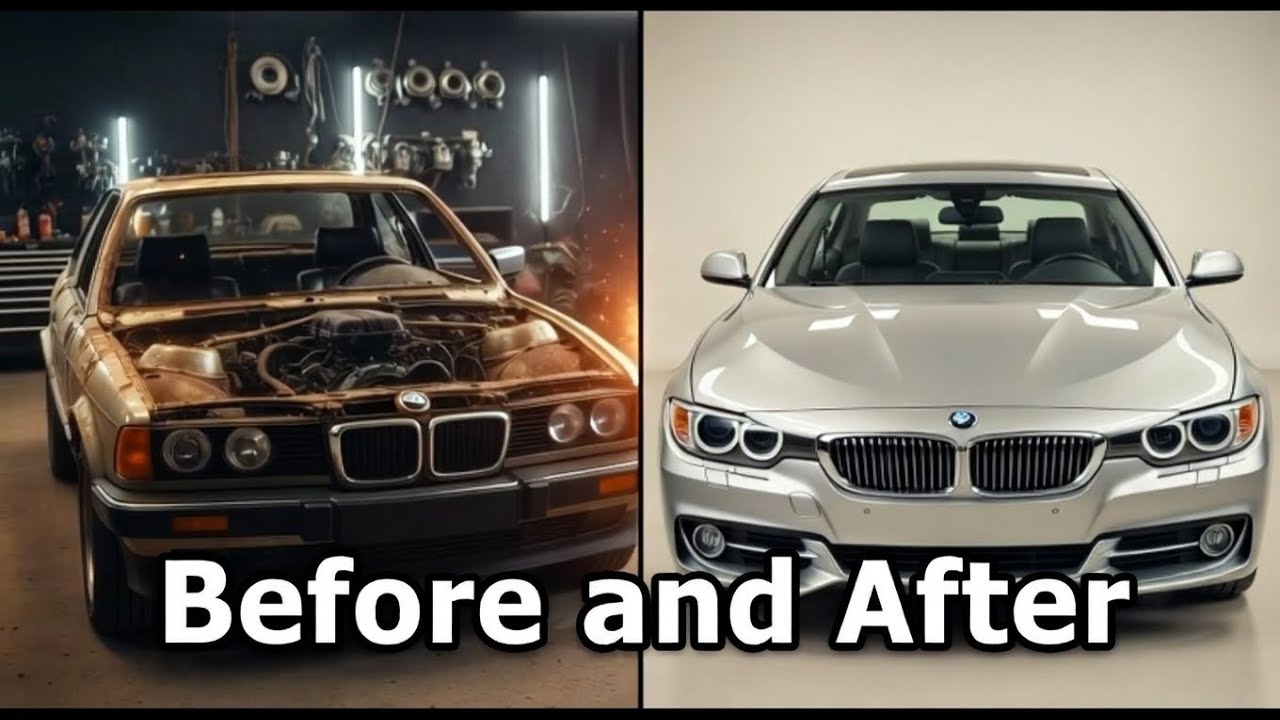 Abandoned BMW Restoration — Most Satisfying ASMR Transformation