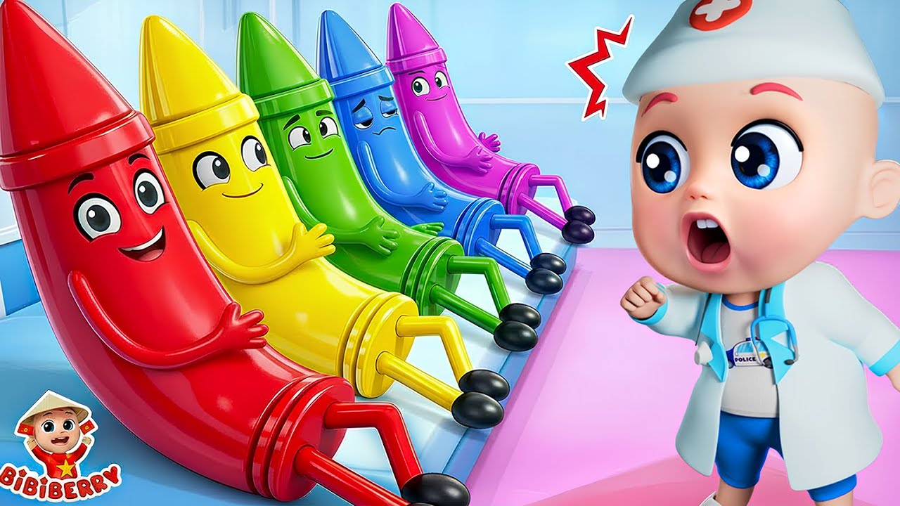 Bé Lên Ba - Bài Hát Bác Sĩ Chữa Bệnh - Nhạc Thiếu Nhi 4K Vui Nhộn - BiBiBerry - Nhạc Thiếu Nhi