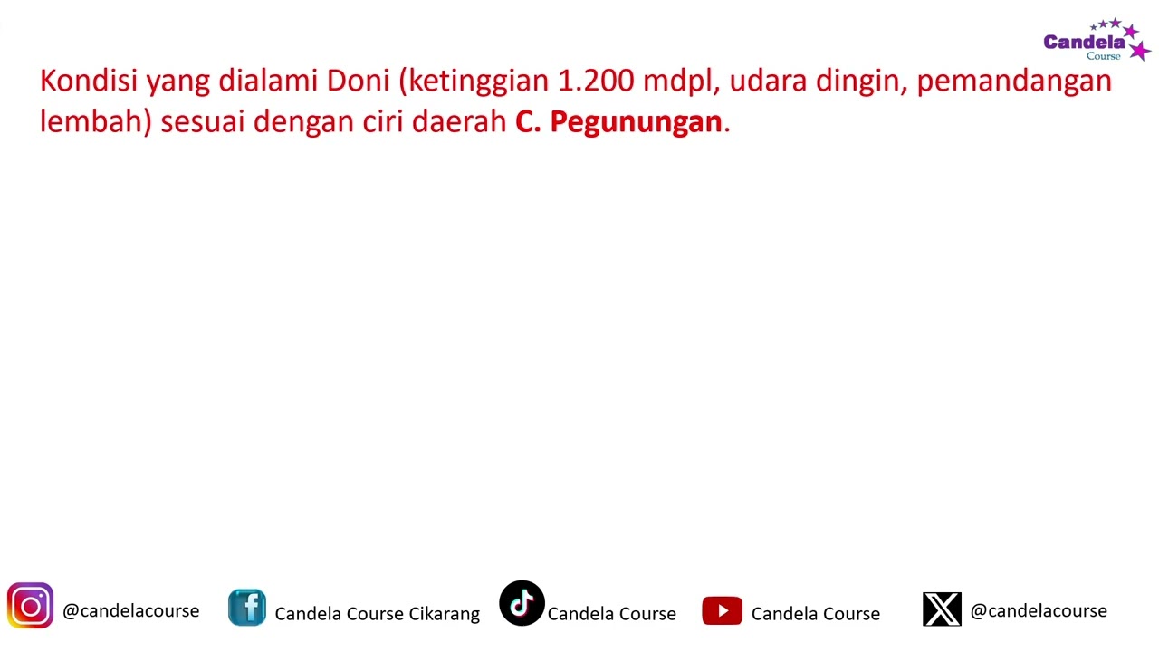 LATIHAN SOAL OSN IPS SD 2026 #7