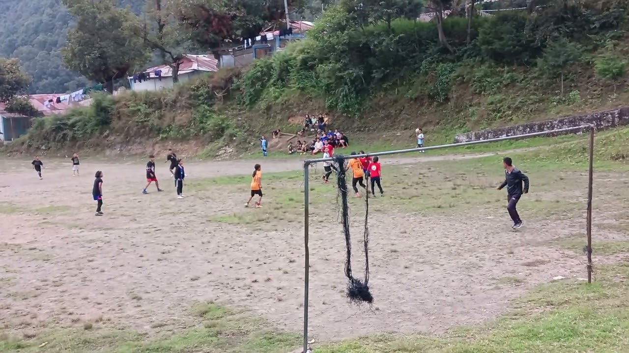 Enjoying the blissful nature with football games