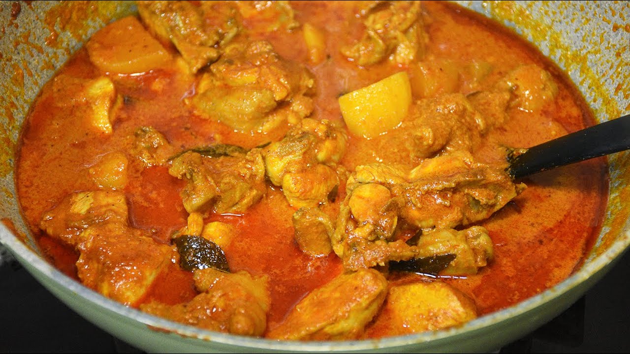 RESEPI KARI AYAM PALING PADU