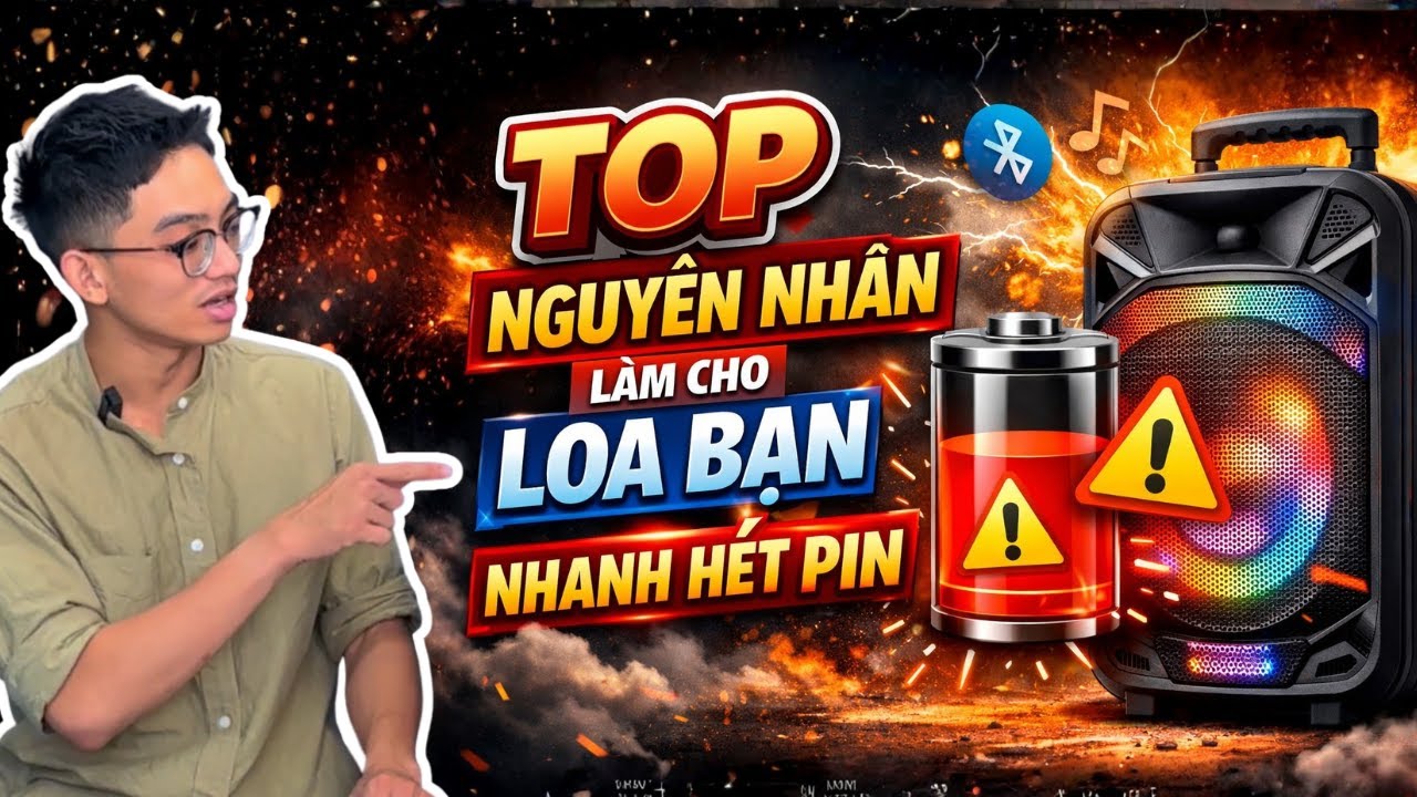 9 Nguyên Nhân Khiến Loa Karaoke Nhanh Hết Pin – Giảm thọ Pin  - bạn biết chưa?