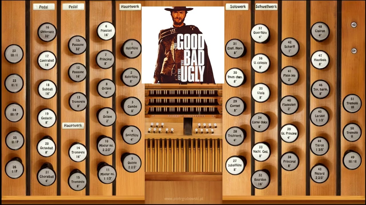 The Ecstasy of Gold—Organ Cover [+Sheet Music]