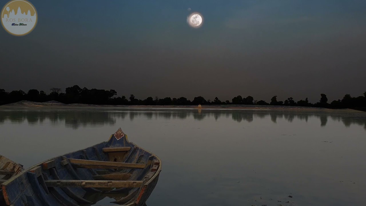 Relax Nature Khmer Instrumental at Sras Srong #5, Can make you fast to sleep