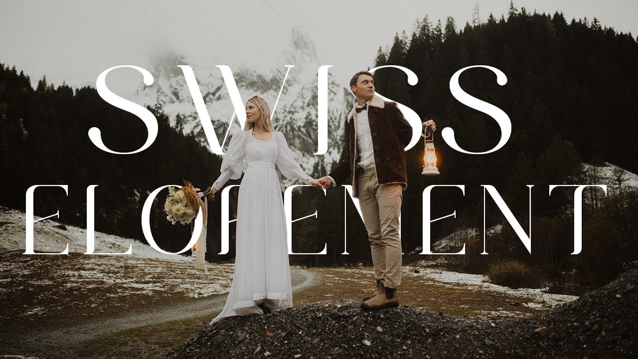 Swiss Mountain Elopement in the Bernese Alps
