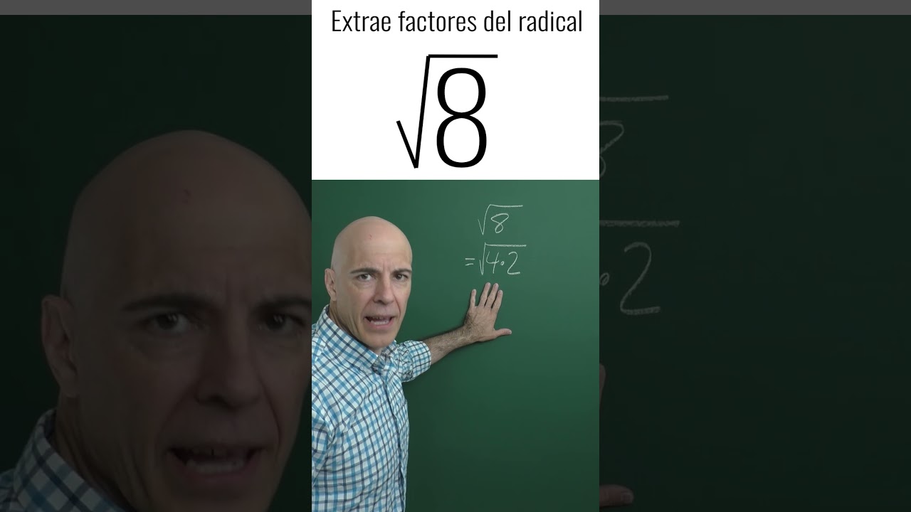 EXTRAER FACTORES DEL RADICAL. Matem&aacute;ticas B&aacute;sicas