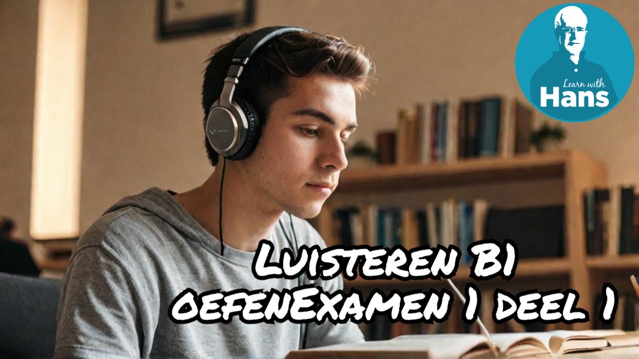 DUTCH EXAMS: Luisteren B1 oefenexamen 1 deel 1
