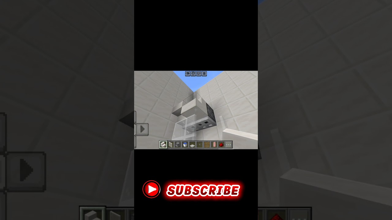 Minecraft Real Working Shower Build Tutorial ! 💦🚿❤️|  #minecraft #gaming #minecraftpe #shorts #viral