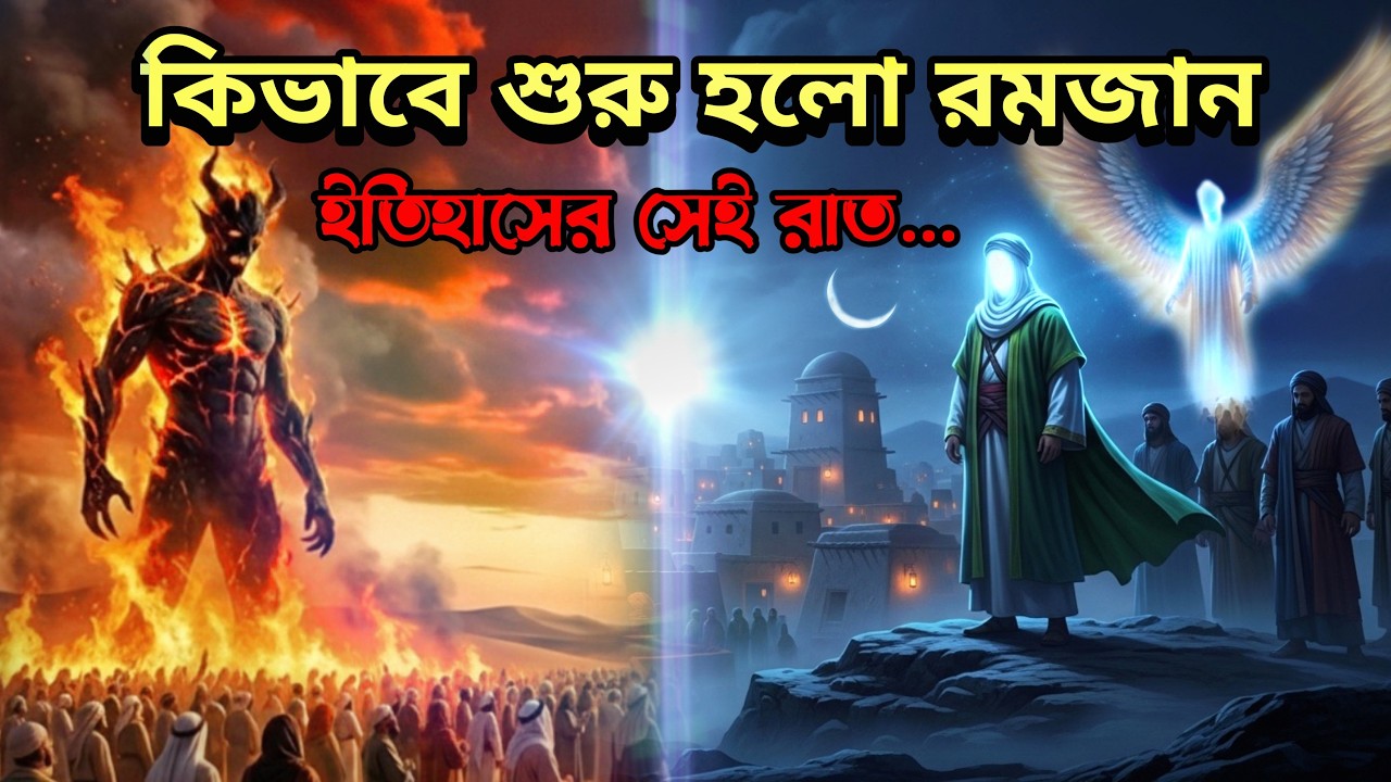 রমজান কীভাবে শুরু হলো? অবাক করা সত্য ইতিহাস| যে  রাতে ফরজ হলো রোজা | Lokkhe Nojor Dao‌‌!