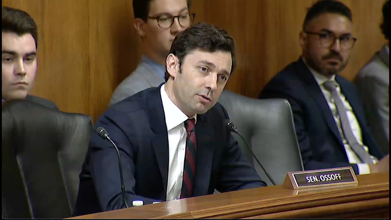Sen. Ossoff Presses EPA Administrator on Cancellation of Public Health Grant for Thomasville, GA