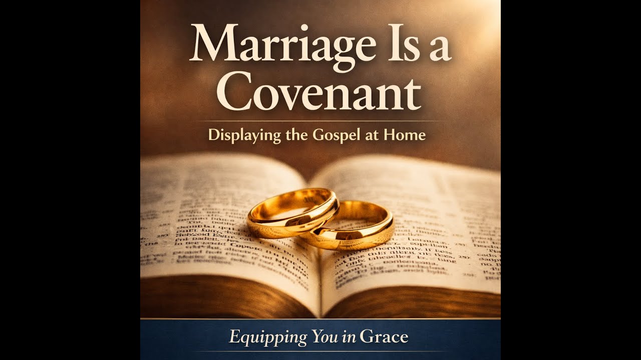 Marriage Is a Covenant: Displaying the Gospel in the Home