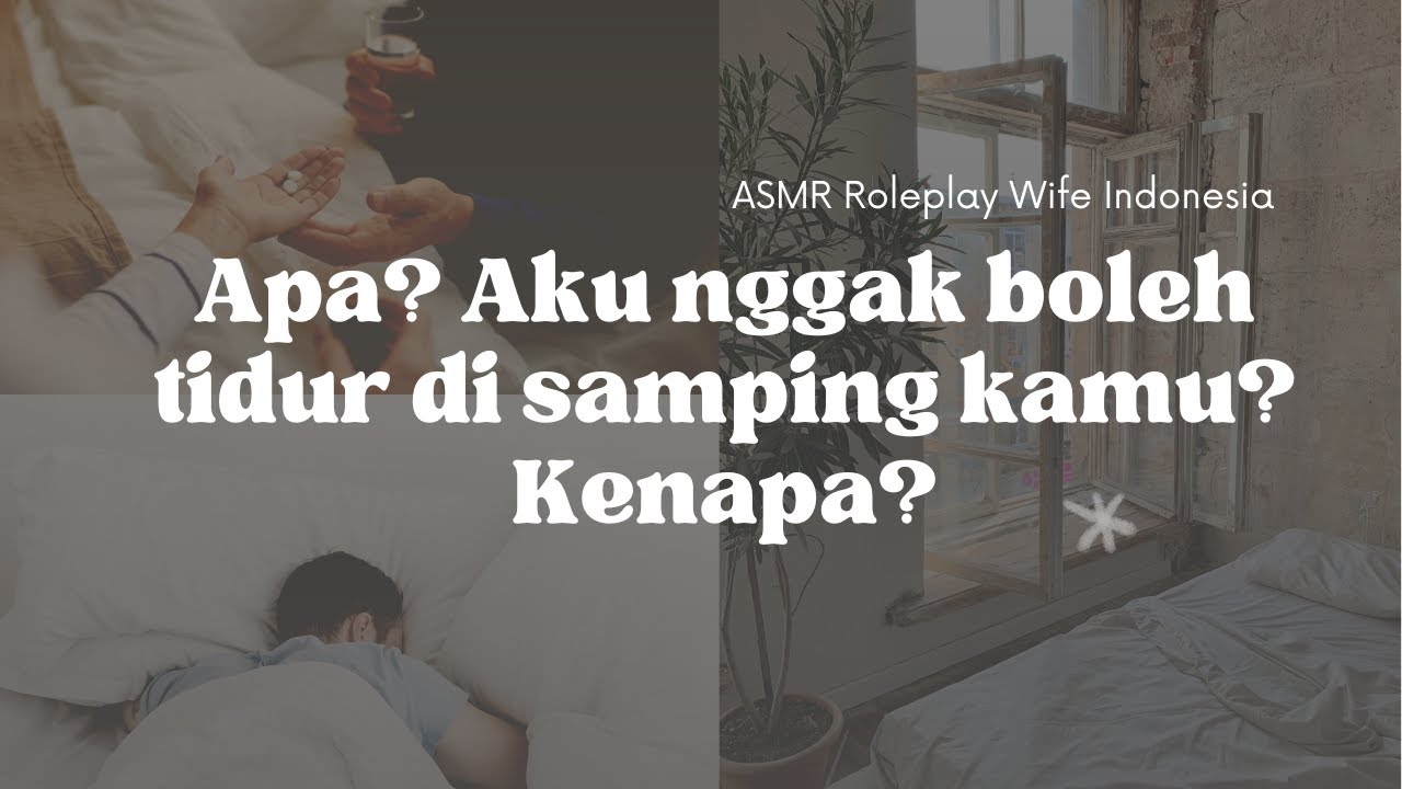 Merawat kamu ketika sakit [ASMR Roleplay Wife Indonesia] [sick listener] [a lil bit grumpy] [SFX]
