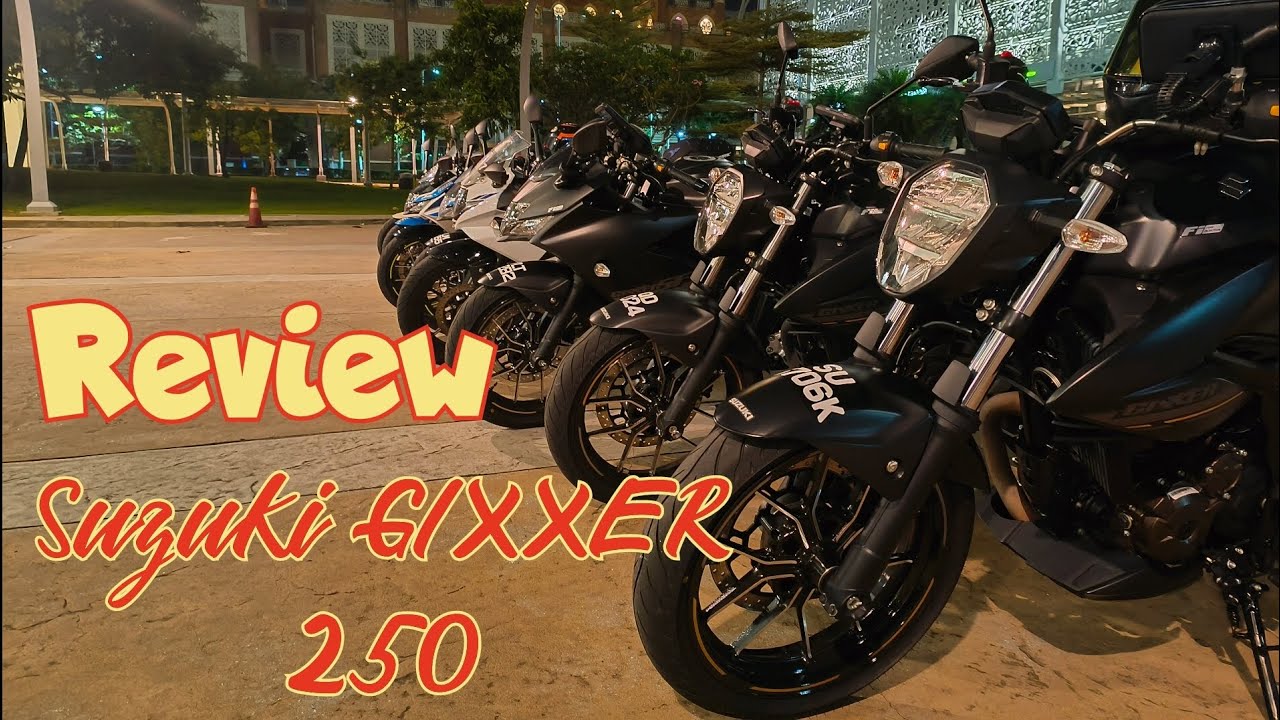 REVIEW : Suzuki GIXXER 250 | SOHC 4 valves | Oil Cooled | Apa yang menarik? Jom layan. #suzukilover