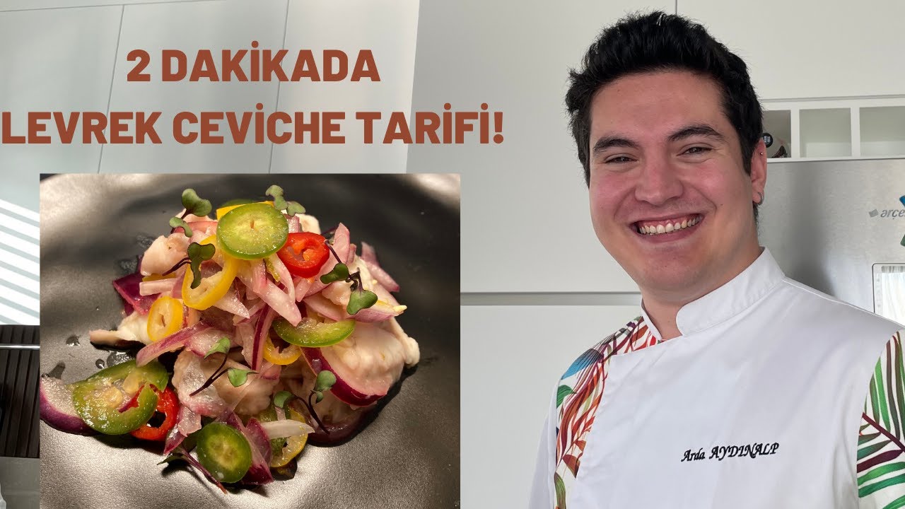 2 Dakikada Levrek Ceviche Tarifi, Ceviche Nasıl Yapılır?