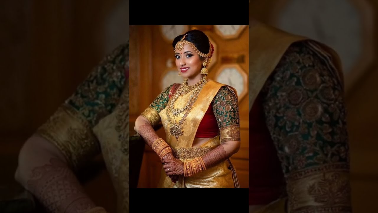 wedding golden kanjivaram Silk saree collection ❤️ | silk saree | function saree  | kanchi saree