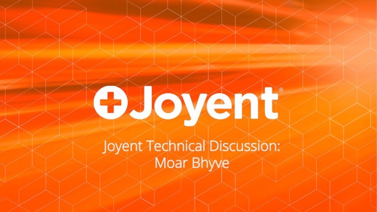 Joyent Technical Discussion: Moar Bhyve