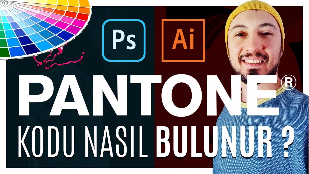 Pantone Renk Kodu Nasıl Bulunur? Adobe  İllustrator ve Photoshop