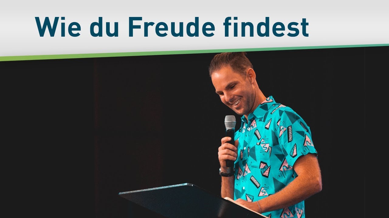 Wie du Freude findest – Harrison Conley
