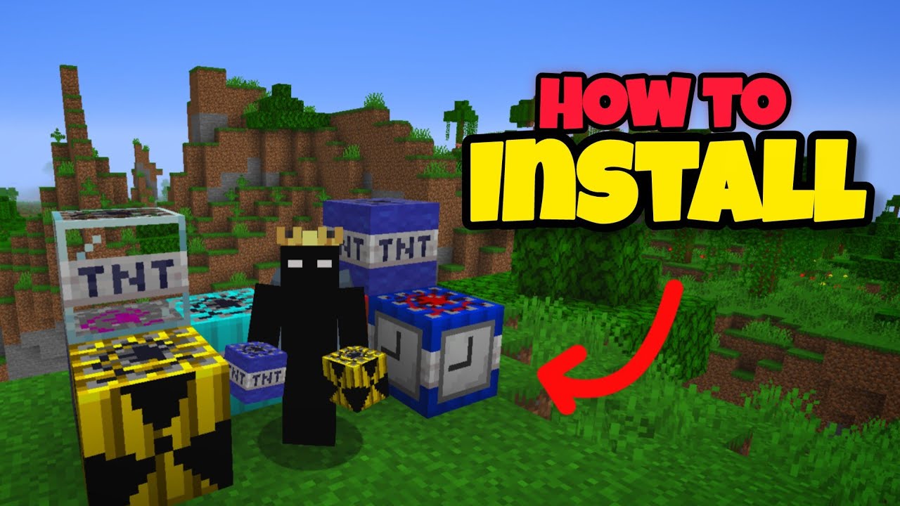 how to insall TNT mod in minecraft 🤯
