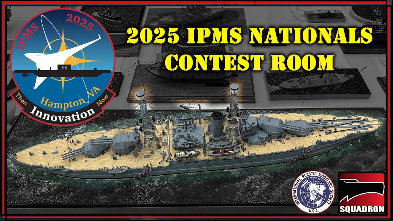 2025 IPMS Nationals Model Contest Room Walkthrough