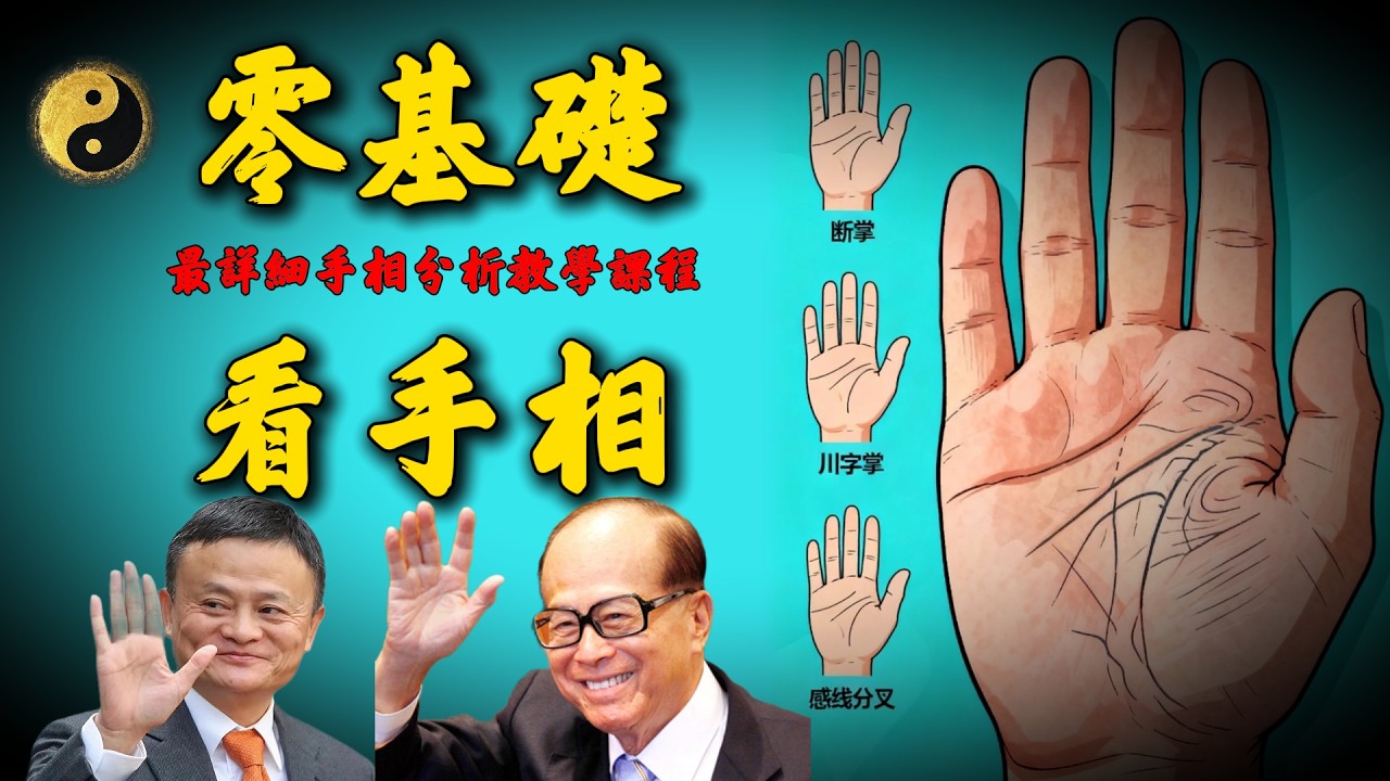 手相学最细致教学二！命主真实案例反馈：倾囊相授，深度拆解五大主线，看透命局与变数！
