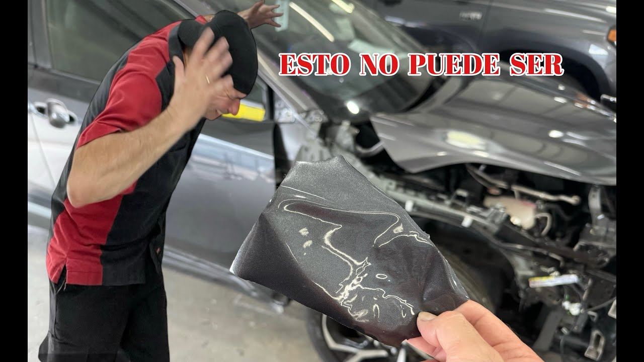 Horrible trabajo de pintura en este CHR , ASÍ FUE COMO LO ARREGLÉ!!