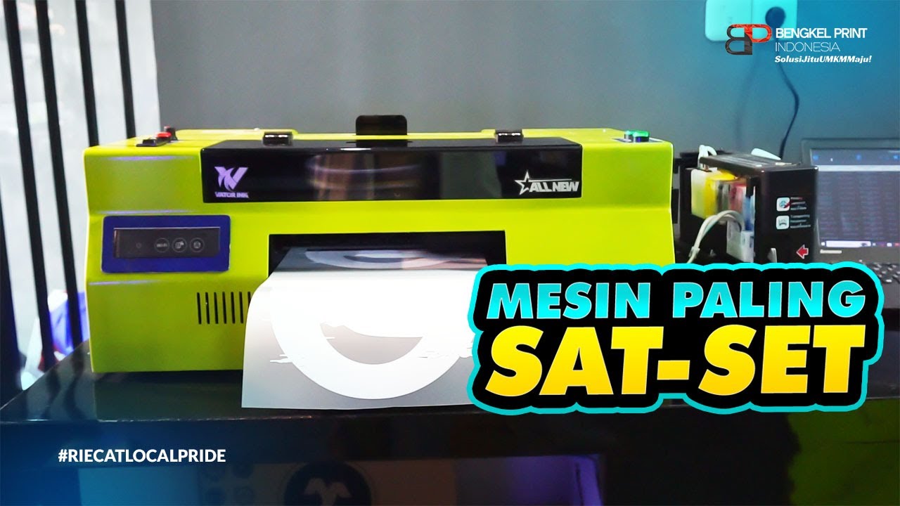 Tutorial Sablon Kaos DTF Alfa All New Lite, Si Kecil Dengan Kecepatan Extra !!!