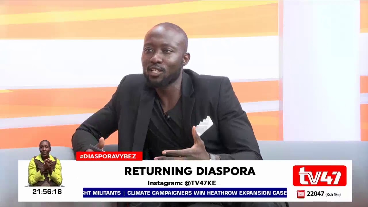 Returning Diaspora: James is back home and tells us his story