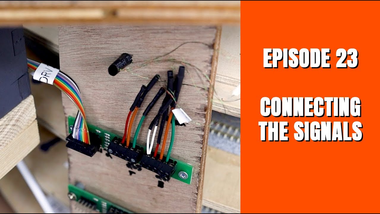N SCALE LAYOUT UPDATE: Connecting the signals