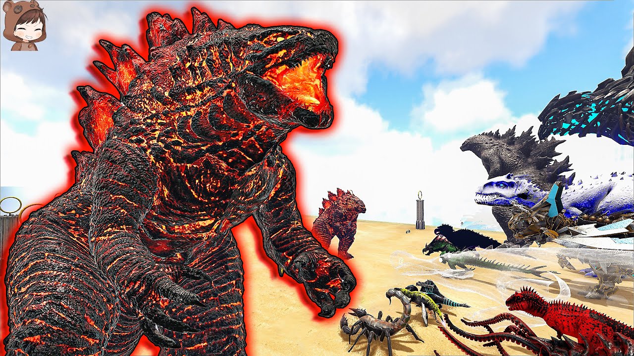 Abyss Godzilla VS Mod Dinosaurs | ARK Mod Battle Ep.399
