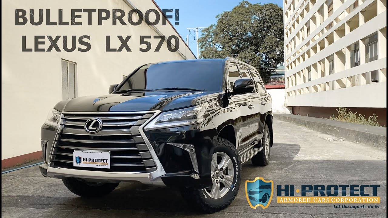 LEXUS LX 570 BULLETPROOF OPERABLE MIDDLE ROW WINDOW?  by Hi Protect Armored Cars Corporation Manila