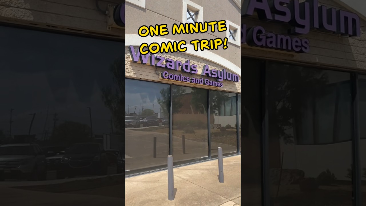 One Minute Comic Store Trip! 📚 #comic #comics #books #dnd #cool #vlog