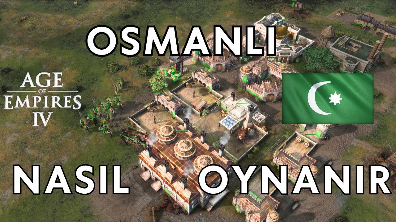 Age of Empires 4 Öğretici, 1vs1 Libany | Osmanlı vs Fransa | (Osmanlı Öğretici)