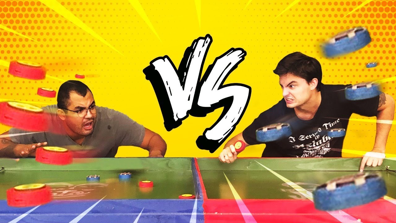 A BATALHA DOS DISCOS GIGANTES!!! DESAFIO DOS IRM&Atilde;OS NETO