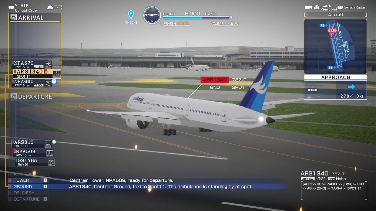 I am an Air Traffic Controller AIRPORT HERO Centrair Emergency Landing Can i get S Rank?
