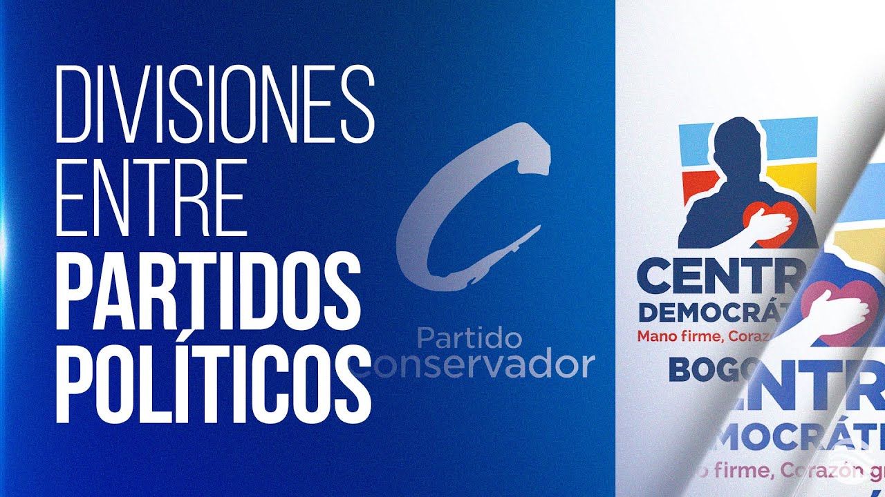 Divisiones entre partidos Conservador y Centro Democr&aacute;tico por candidatos a la Presidencia
