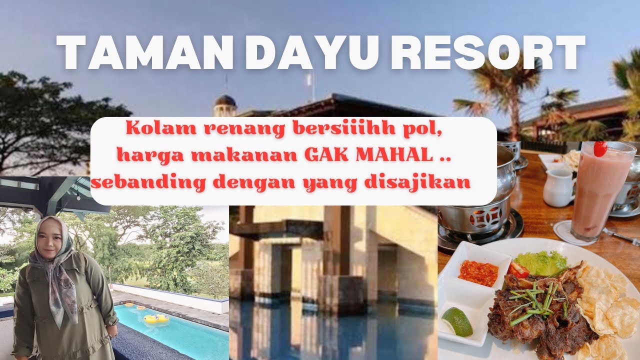 VLOG || ROSI LINDI KE TAMAN DAYU RESORT PANDAAN
