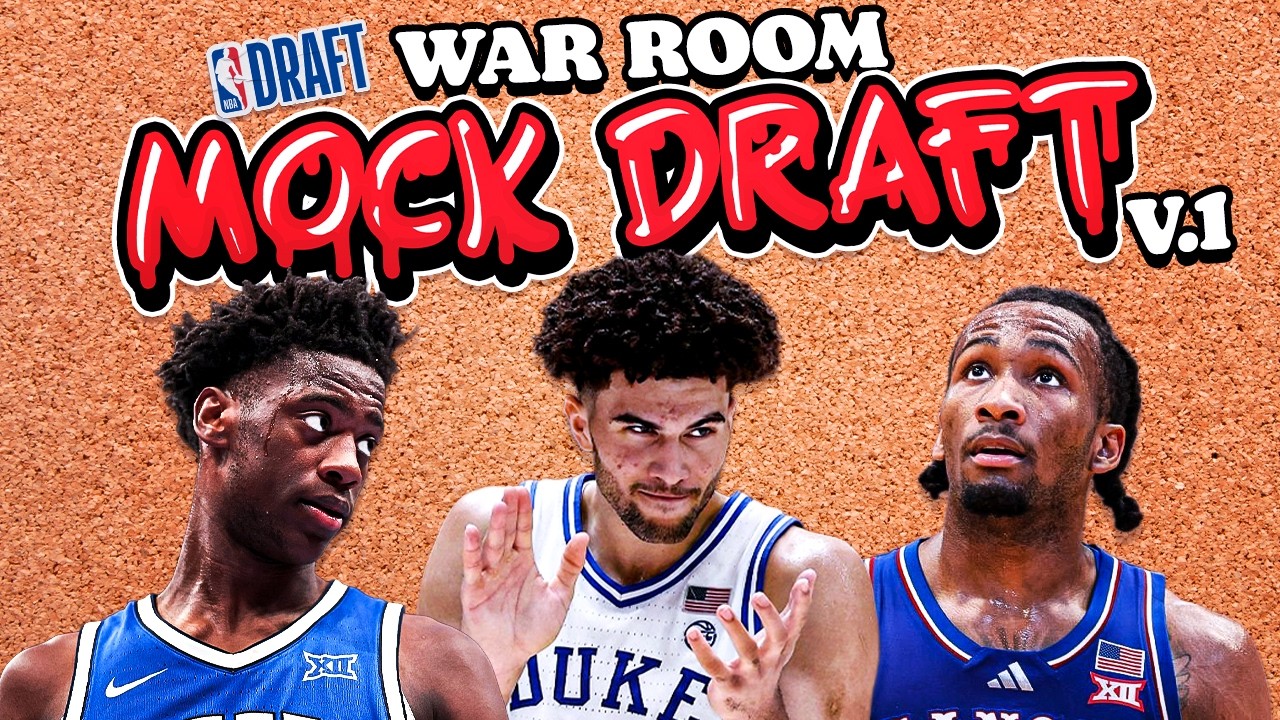 2026 NBA War Room Mock Draft V.1 and Draft Withdrawal Reactions