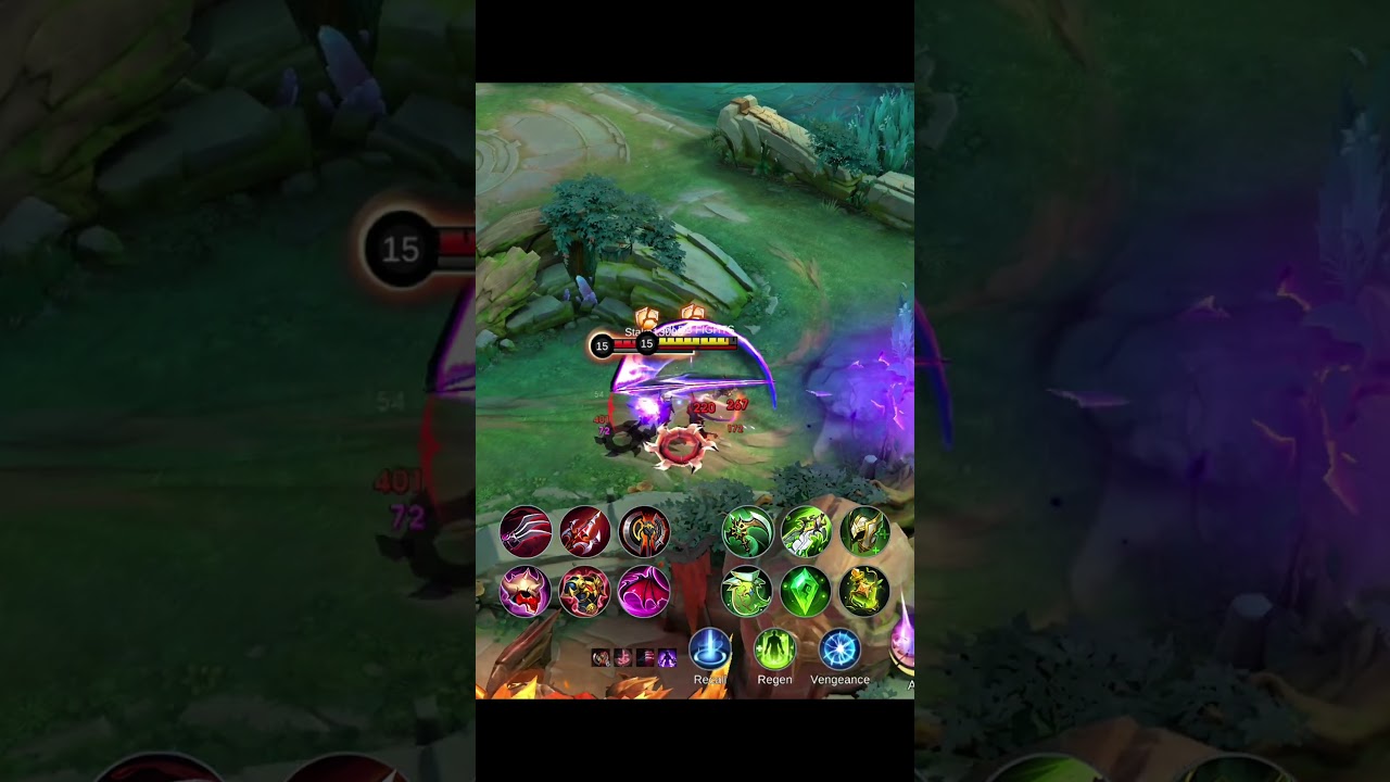 RED BUILD DYRROTH vs GREEN BUILD DYRROTH FIGHT! #mobilelegends