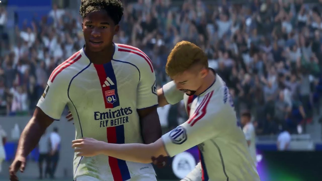 video fc26 le premier match d'endrick sous les couleurs rouge et bleu !!!!
