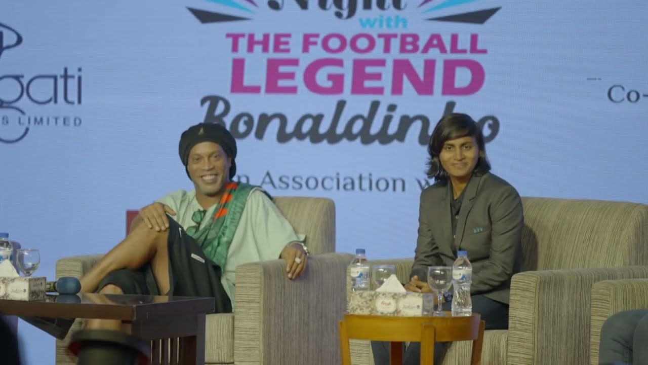 The Football Legend Ronaldinho || Magical Night | MH Raj Photography | 2023