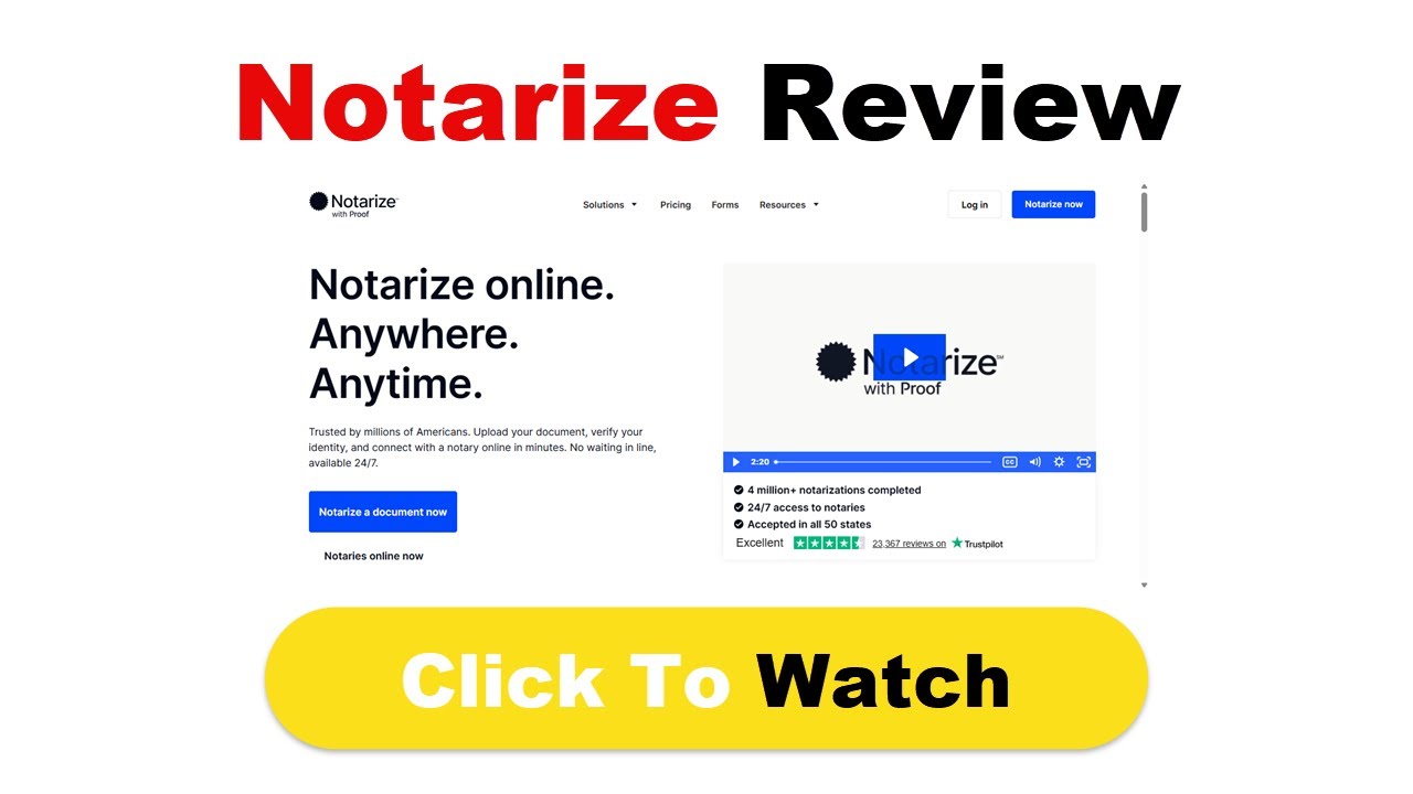 ✅ Notarize Review | A Brief Review of Notarize