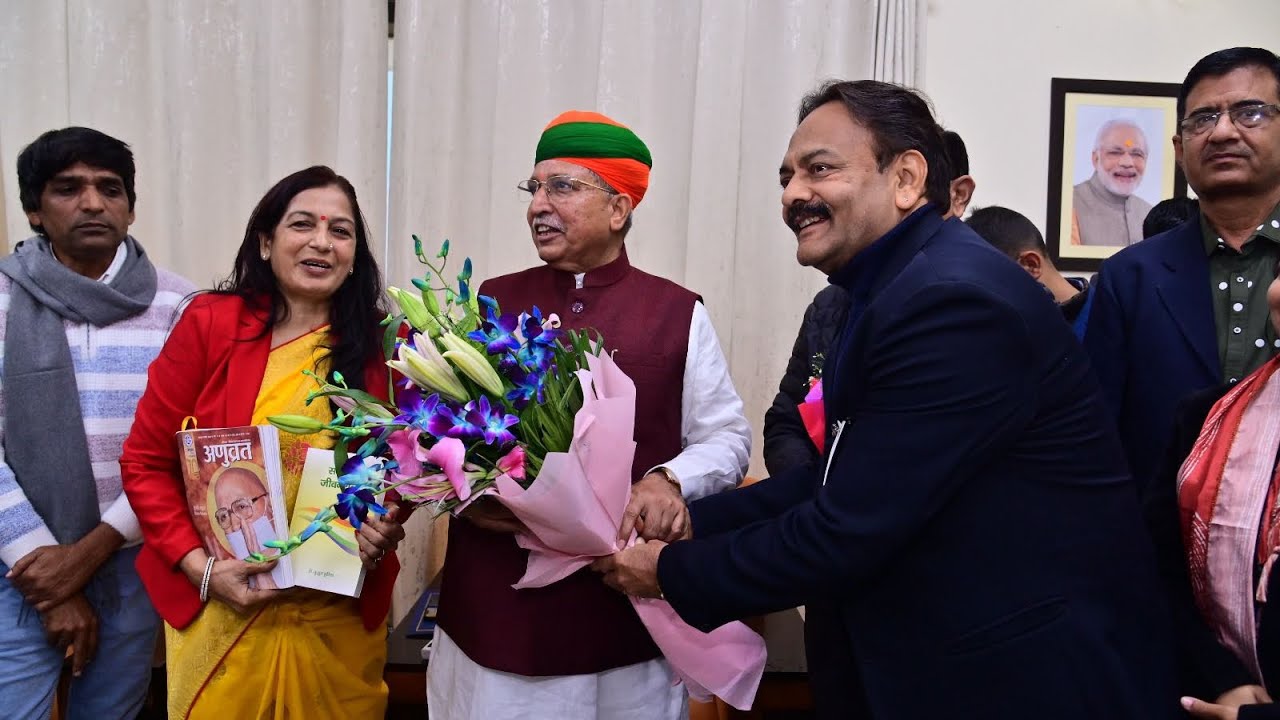 Birthday Wishes to Arjun Ram Ji Meghwal - Minister of Law and Justice, Government of India