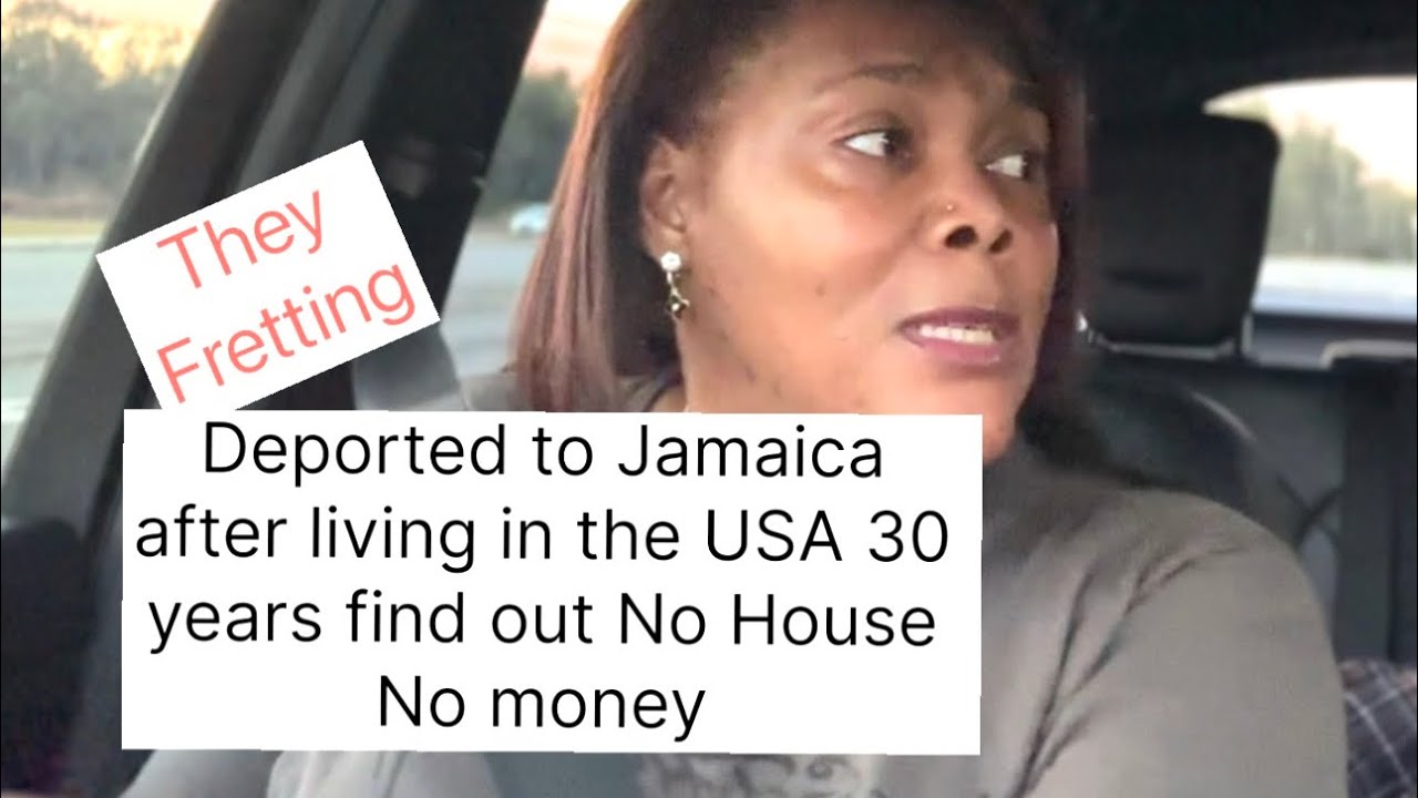 Them A Fret A Jamaica after  Deportee reach a Jamaica find out Dem spent His money