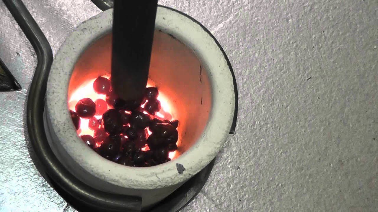 Induction Melting Steel with RDO S5 HT furnace