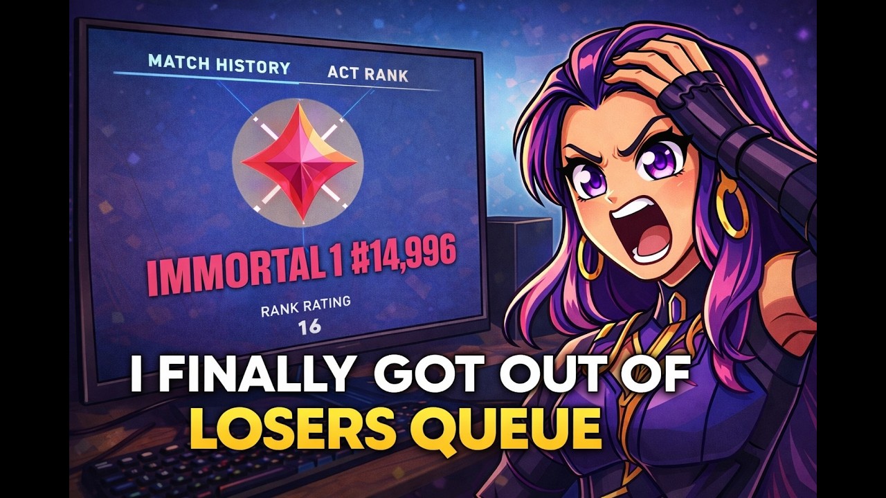 Climbing Out of Losers Queue to Immortal😨 pt.5