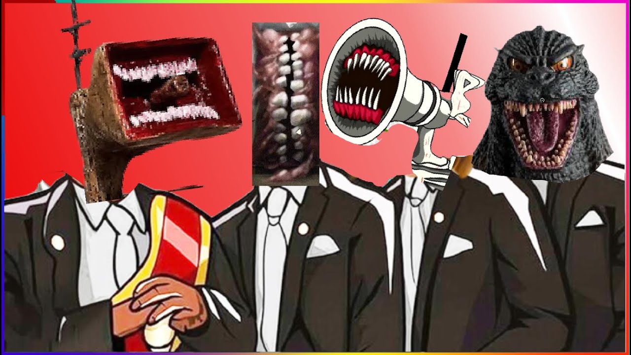 MEGAHORN & SMILE ROOM & GREAT MOTHER MEGAPHONE & GODZILLA - Coffin Dance X Baby Shark COVER